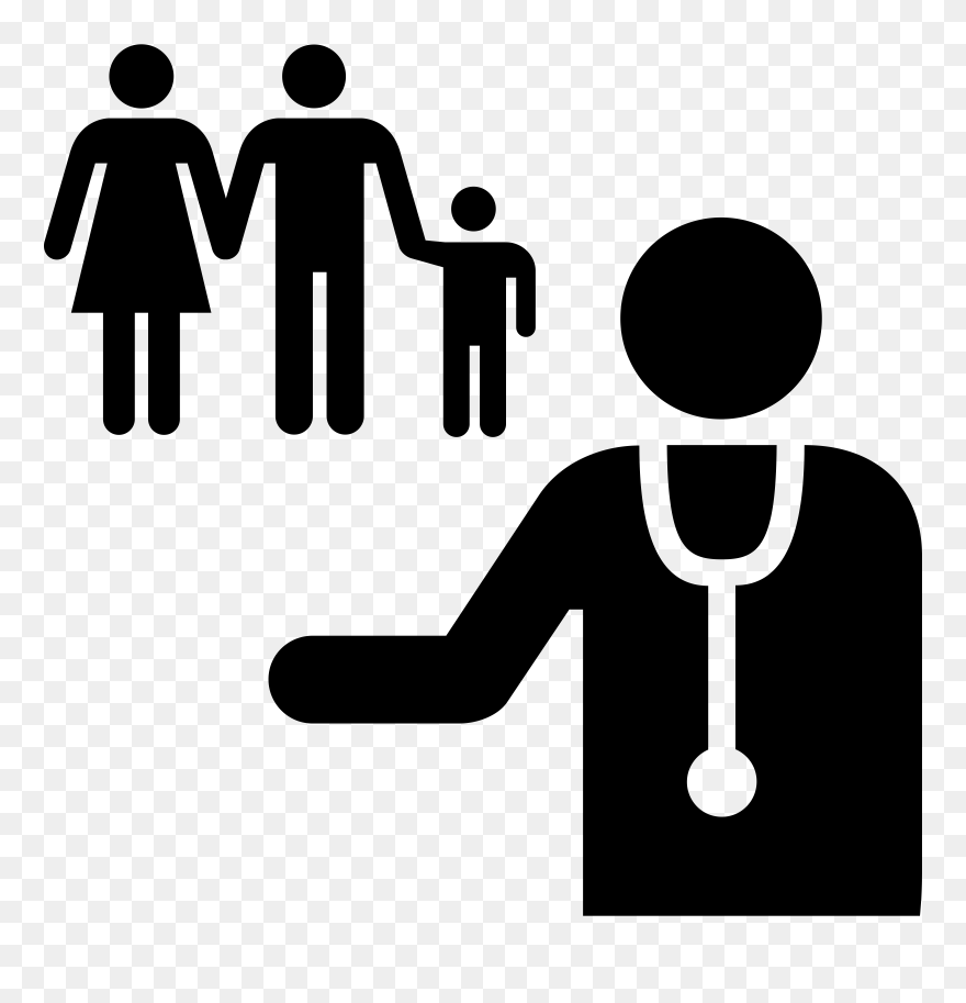 Clipart Family Doctor - Png Download