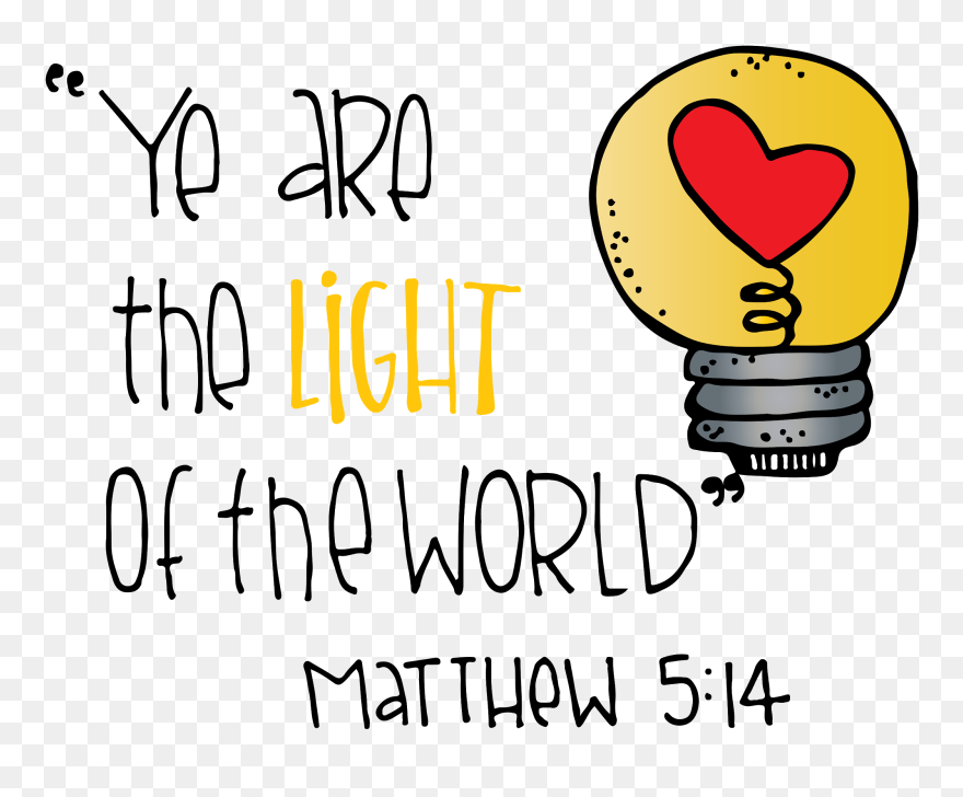 Jesus Is The Light Of The World Clip Art - Png Download