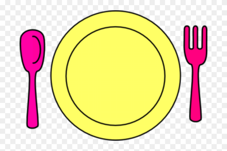 Table Clip Art Biantable - Dinner Table Setting Clipart - Png Download