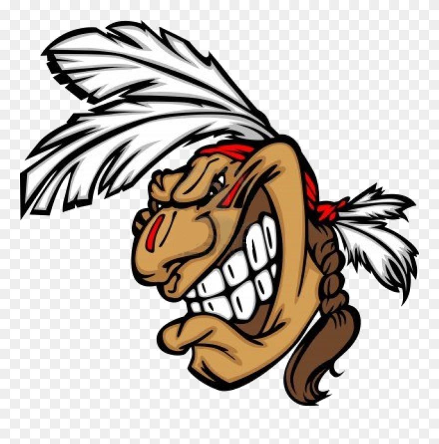 Transparent Headdress Clipart - Native American Cartoon Drawings - Png Download