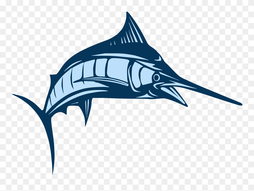 Sword Fish Clipart Clip Clipart - Sword Fish Clip Art - Png Download