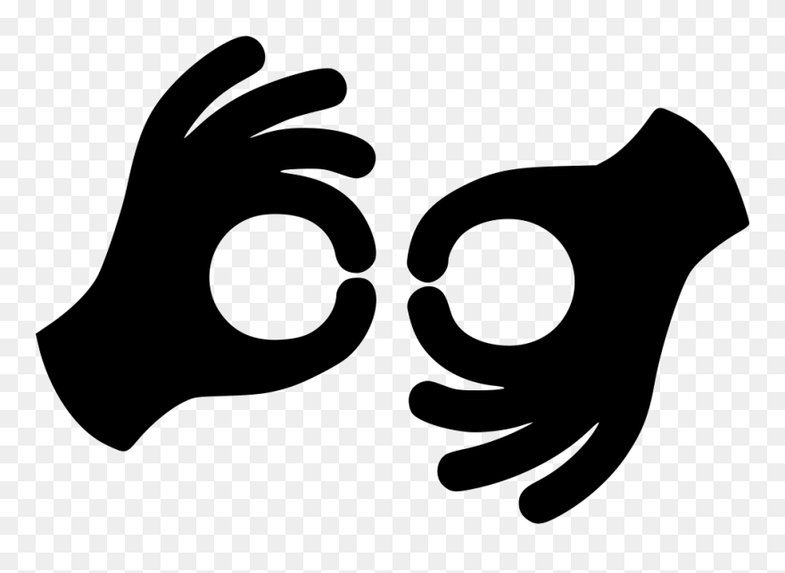 Sign Language Icon Png Clipart
