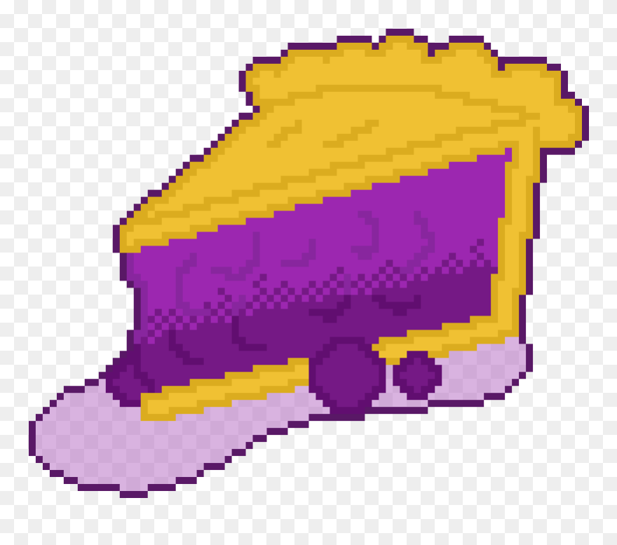 Clipart Blueberry Pie - Png Download