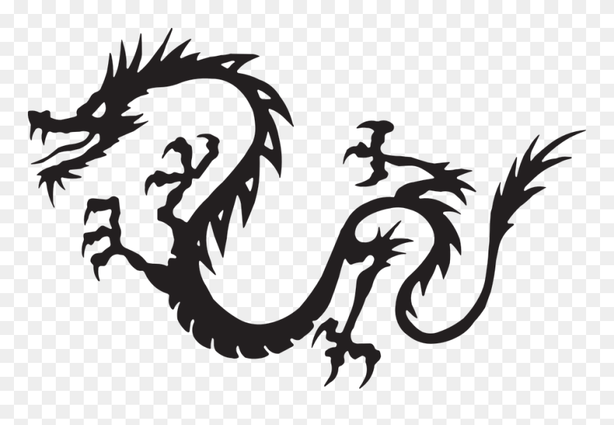 Traditional Chinese Painting Png - Transparent Chinese Dragon Png Clipart