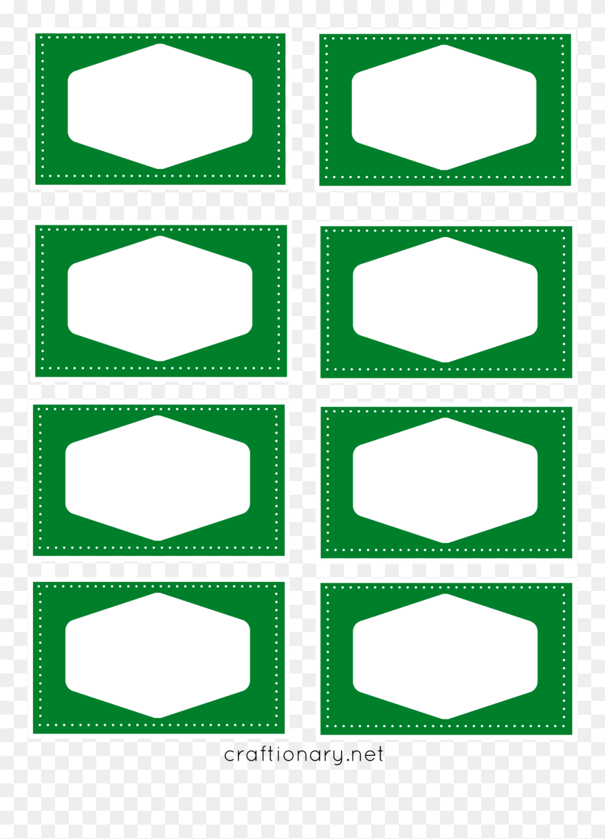 Free Colorful Printable Labels Clipart