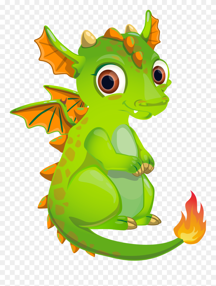 Little Dragon Clipart Chinese Dragon - Png Download
