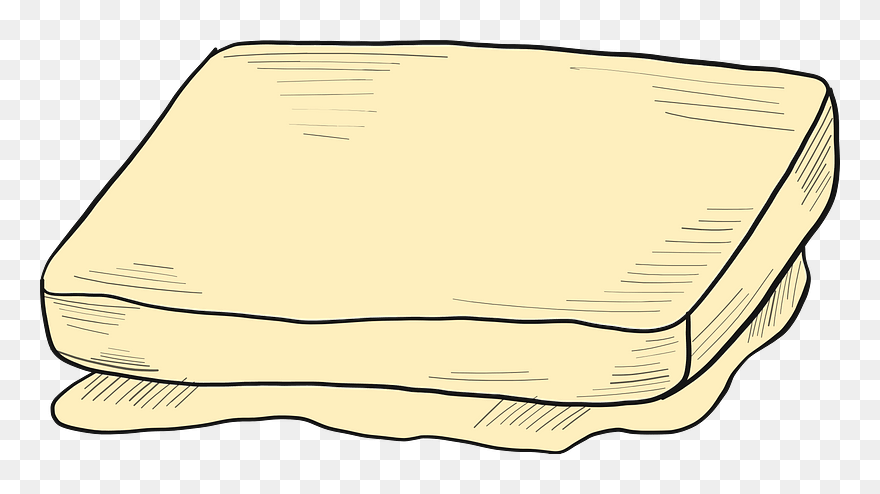 Butter Clipart - Sketch - Png Download