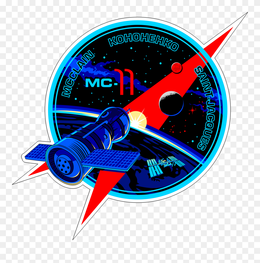 Soyuz Ms 11 Mission Patch Clipart