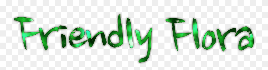 Friendly-flora Image - Calligraphy Clipart