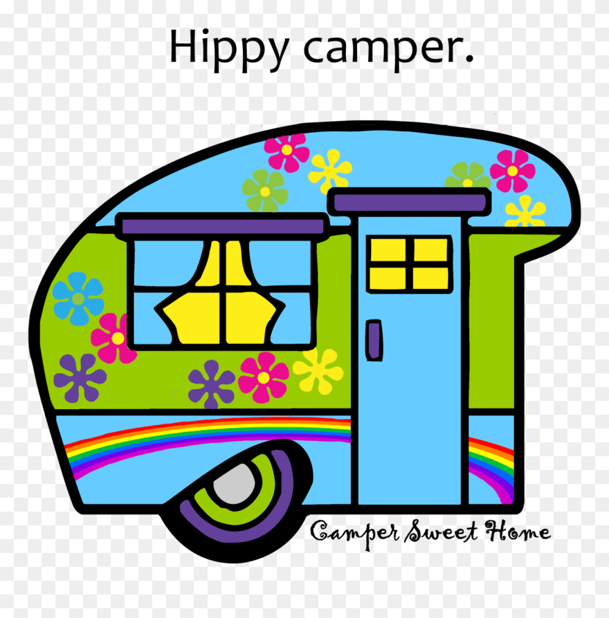 Camper Clip Art - Png Download