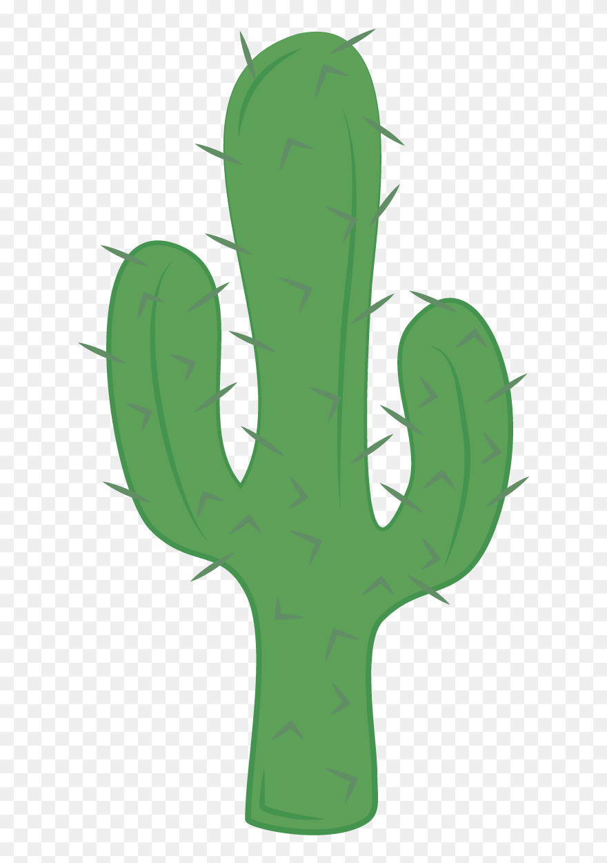 Cartoon Cactus Png- - Cactus Transparent Clipart