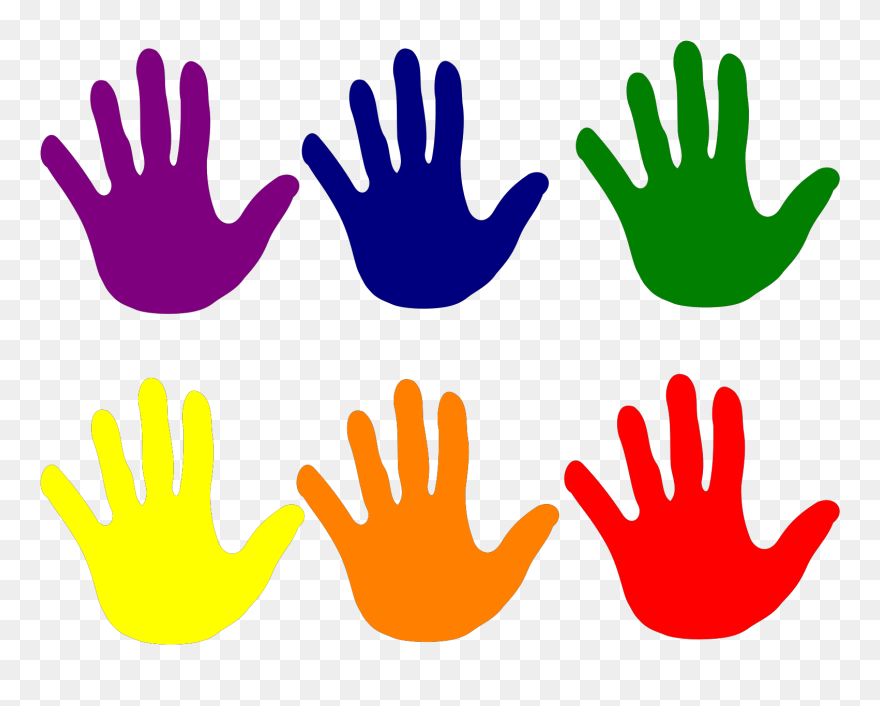 Clipart Handprint - Png Download