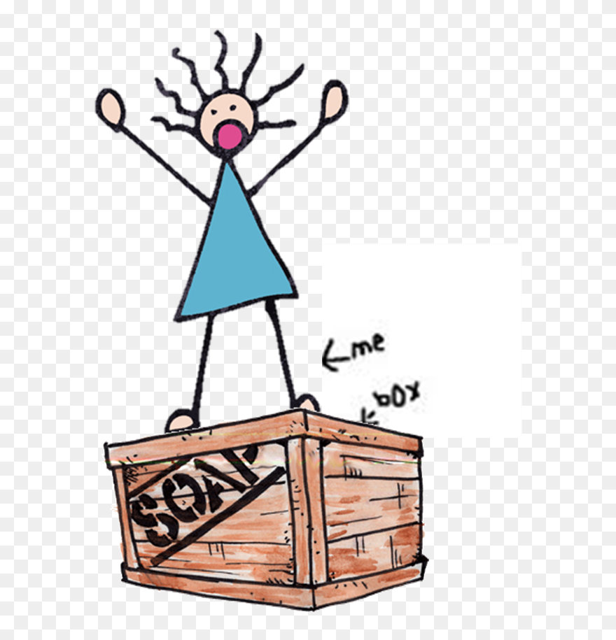 Transparent Risky Clipart - Clip Art Soap Box - Png Download
