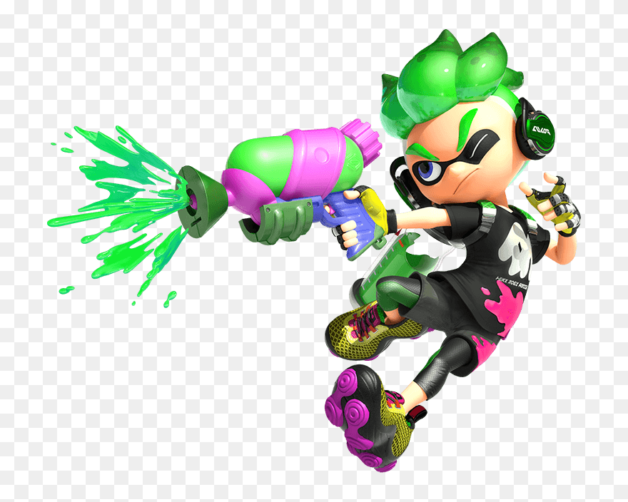 Splatoon 2 Male Inkling Clipart