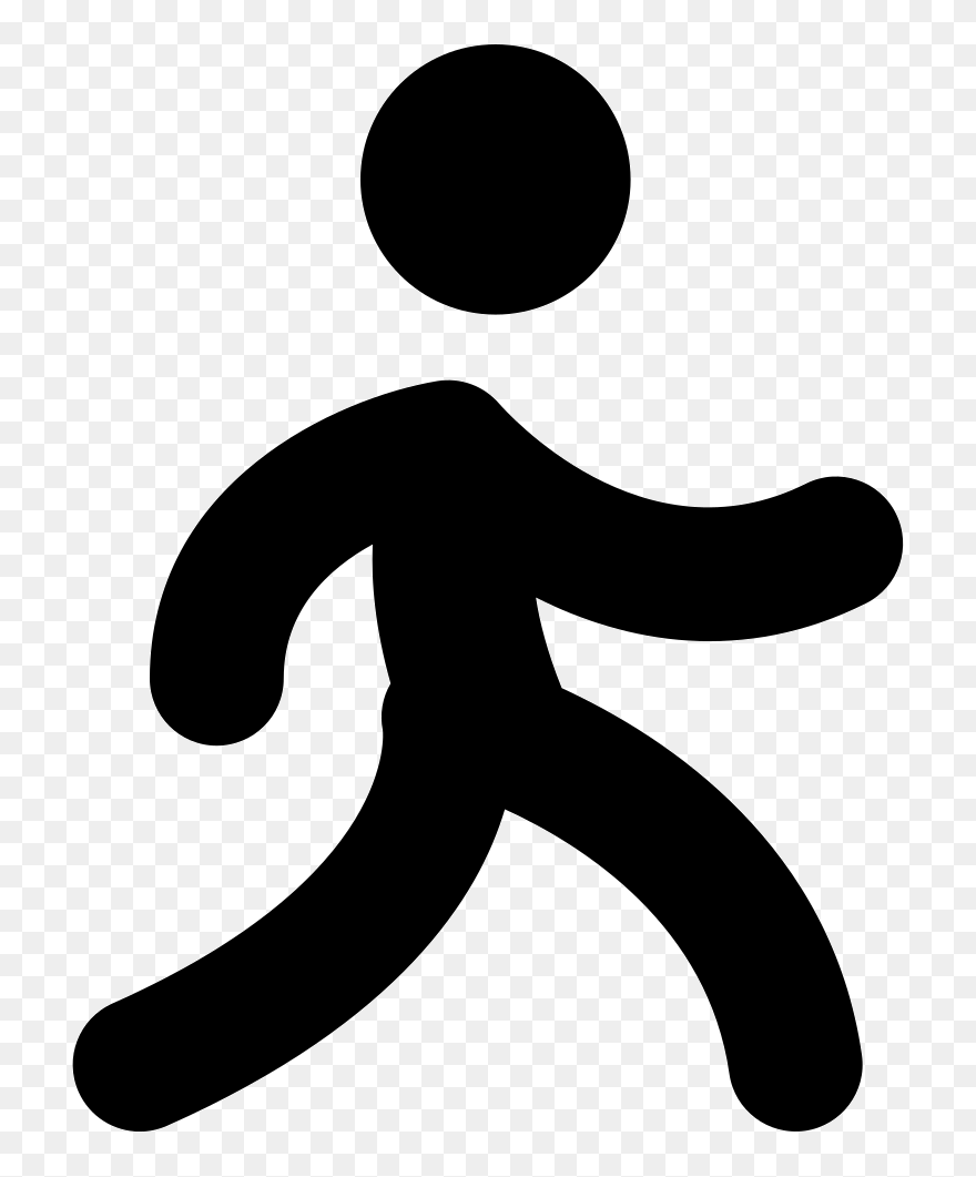 Walk Svg Png Icon Free Download - Cartoon Picture Of Walk Clipart