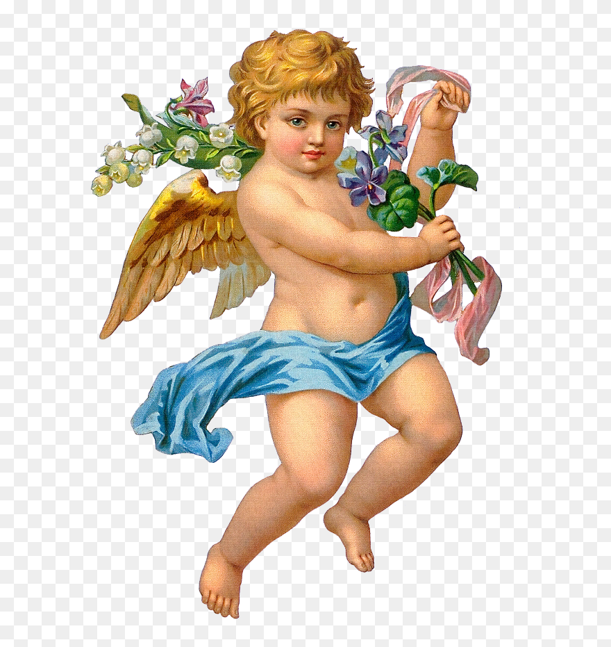 Cupid Clipart Cherub - Renaissance Baby Angel Paintings - Png Download