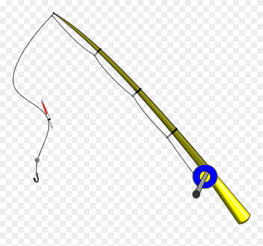 Download Fishing Pole Clipart Fishing Rod Image 2 Png - Fishing Rod Clipart Png Transparent Png