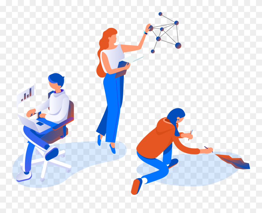 Storytelling Data Illustration Clipart