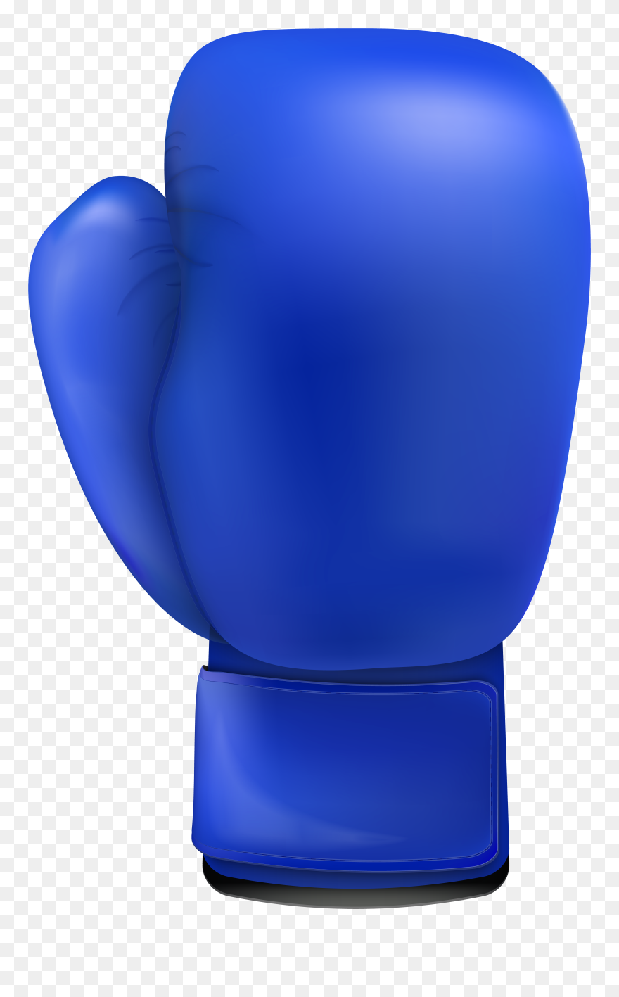 Blue Boxing Gloves Clipart - Blue Boxing Glove Png Transparent Png