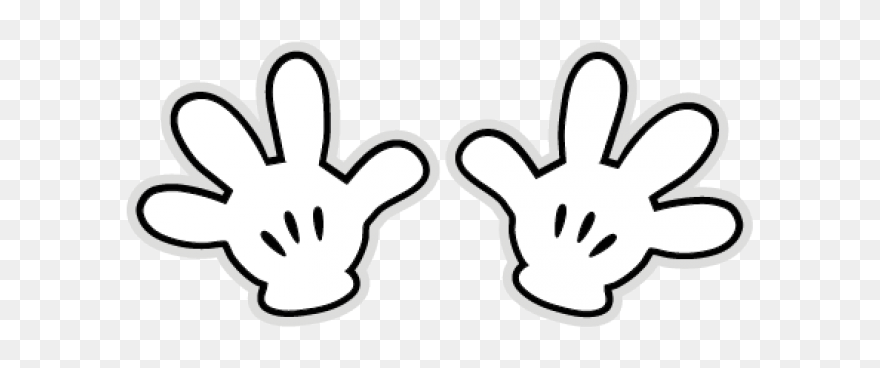 Manos De Mickey Mouse Clipart