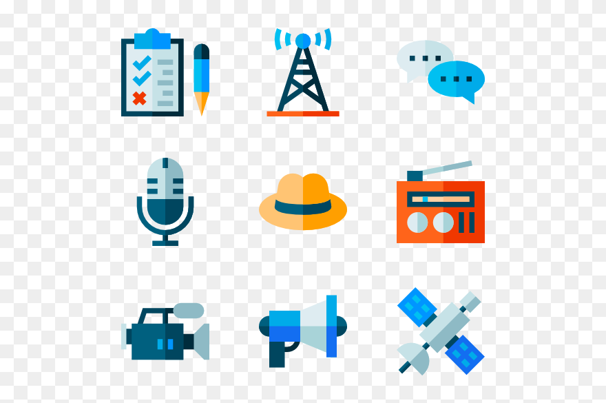 Video Recorder Clipart Journalism - Portable Network Graphics - Png Download