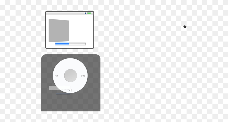 Mp3 Player 2 Png Clip Art - Ipod Transparent Png