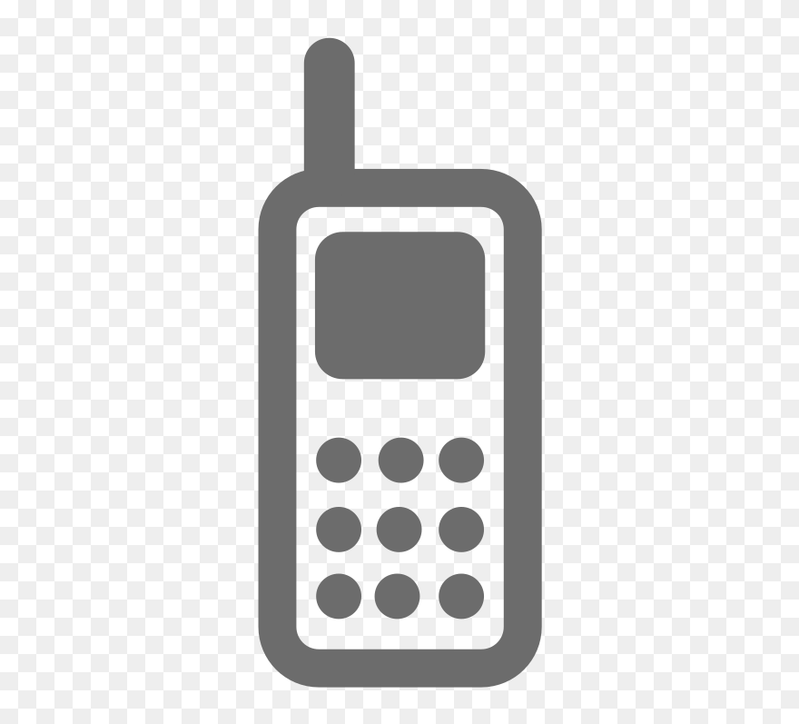 Handheld Device Accessory - Mobile Clip Art - Png Download