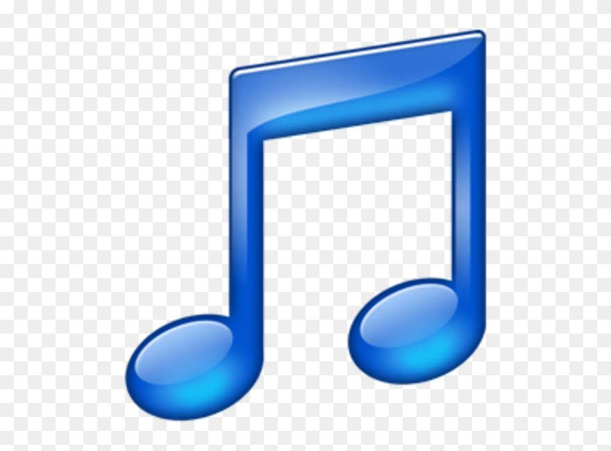 Music Icon - Blue Music Note Png Clipart