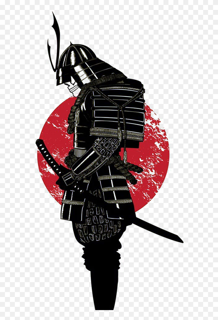 Samurai Clipart Chinese Soldier - Samurai Png Transparent Png