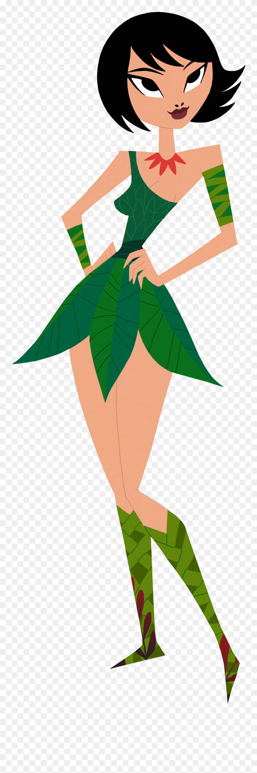 Samurai Jack Character Ashi - Ashi Samurai Jack Character Design Clipart