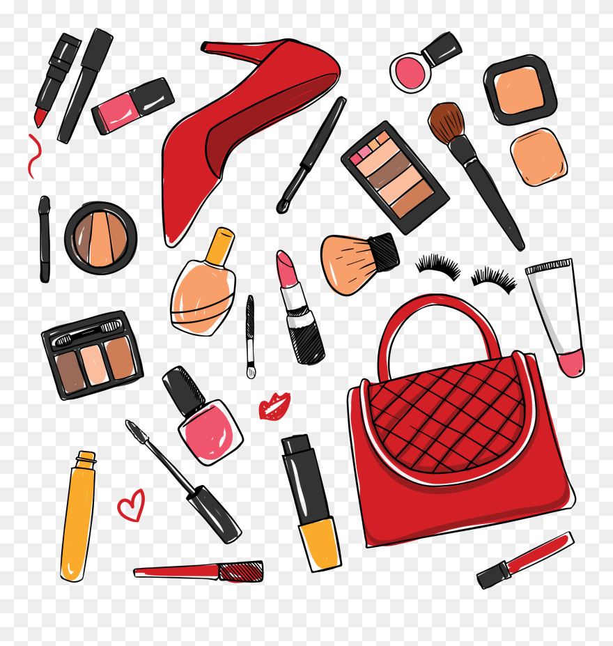 Free Makeup Clipart - Png Download