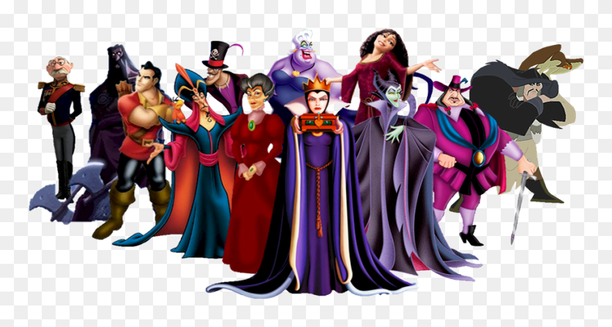 Villain Clipart Tranparent Png Black And White Library - White And The Seven Dwarfs Transparent Png