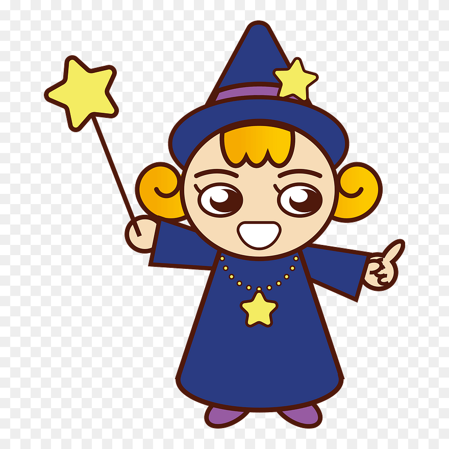 Witch Magic Clipart - 魔法使い 魔女 イラスト - Png Download