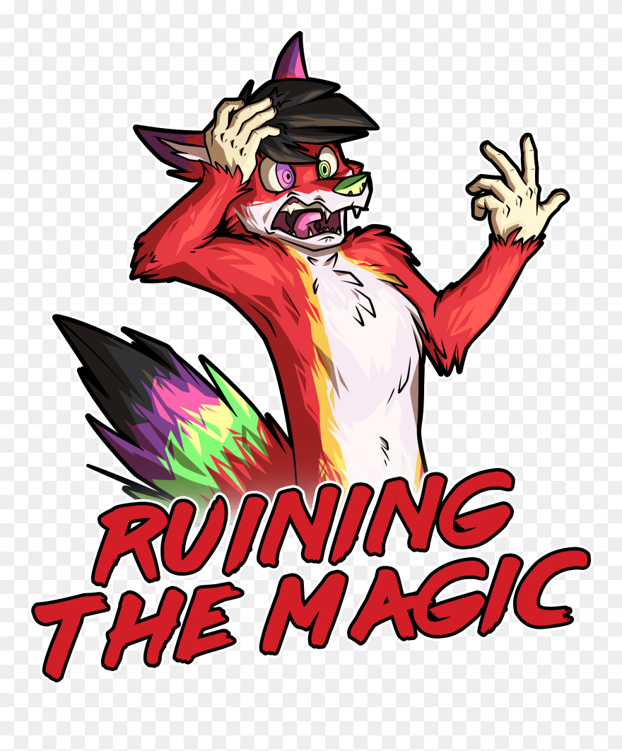 Magic Clipart Red White - Majira Ruining The Magic - Png Download