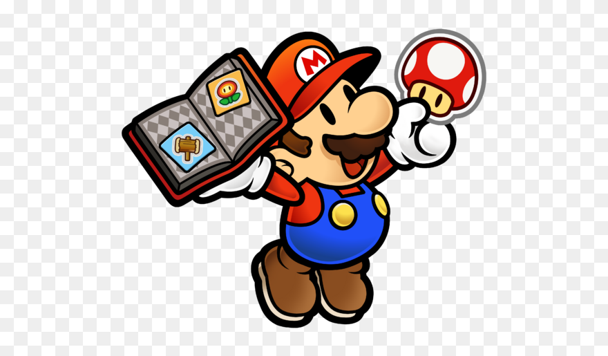 Mario Clipart Super Jump - Paper Mario Sticker Star Artwork - Png Download