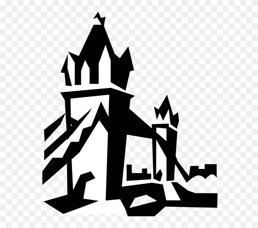 Vector Bridges Art - Tower Bridge Clipart