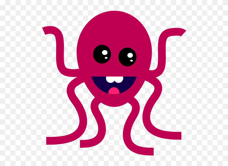 Oooooctopus C - Portable Network Graphics Clipart