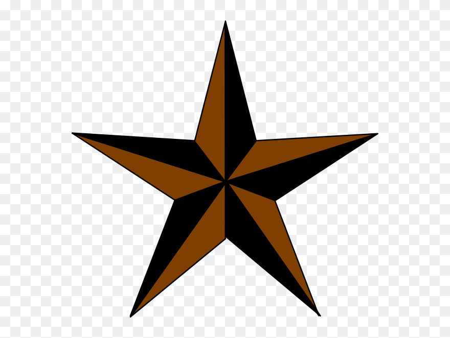 Texas Star Clipart - Png Download
