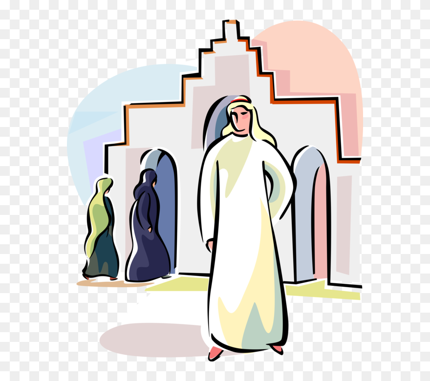 Nun Clipart Vector - Clip Art - Png Download