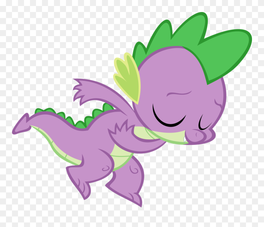 Spike The Baby Dragon - Spike The Dragon Mlp Clipart
