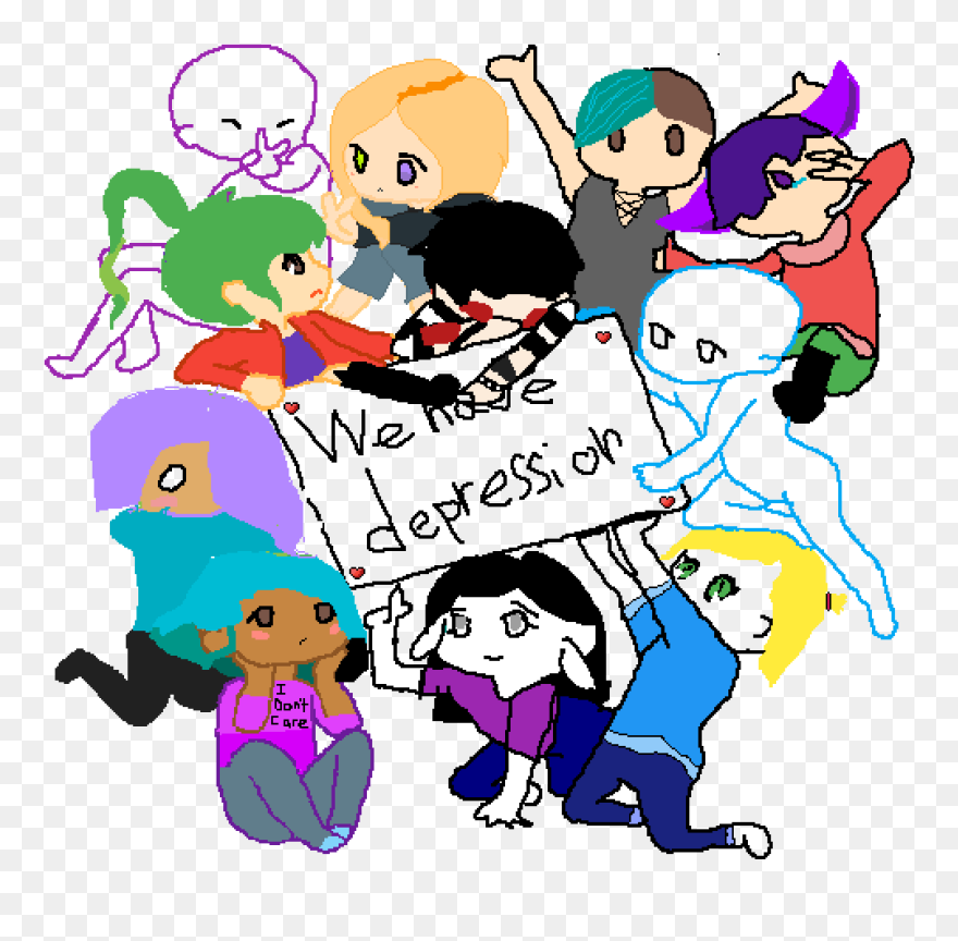 Depression Clipart