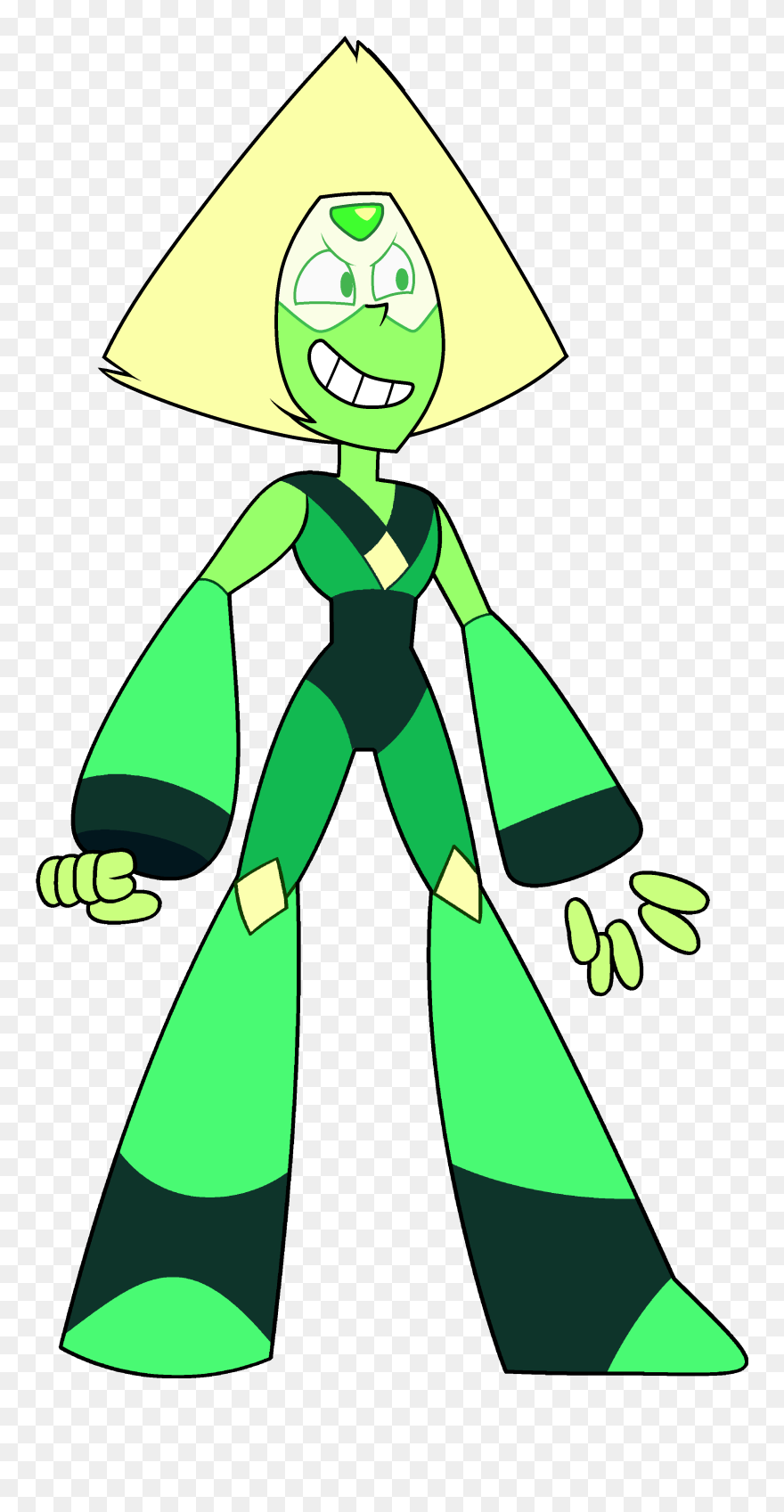 [user Posted Image] - Steven Universe Peridot With Limb Enhancers Clipart