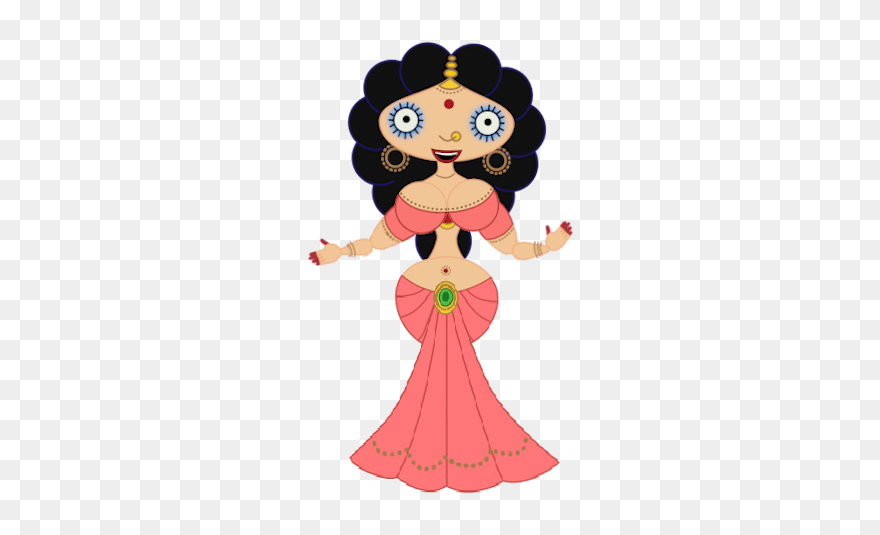 Namaste Cartoon Clipart