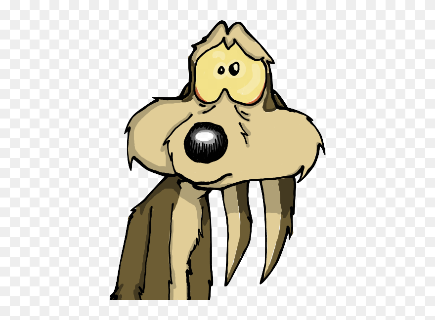 Wile E Coyote Face Clipart