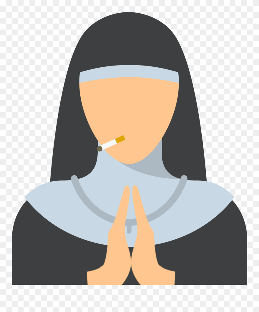 Nun Clip Art - Png Download