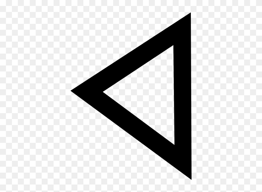 Phoenician Daleth Png Images - Small Triangle Clipart