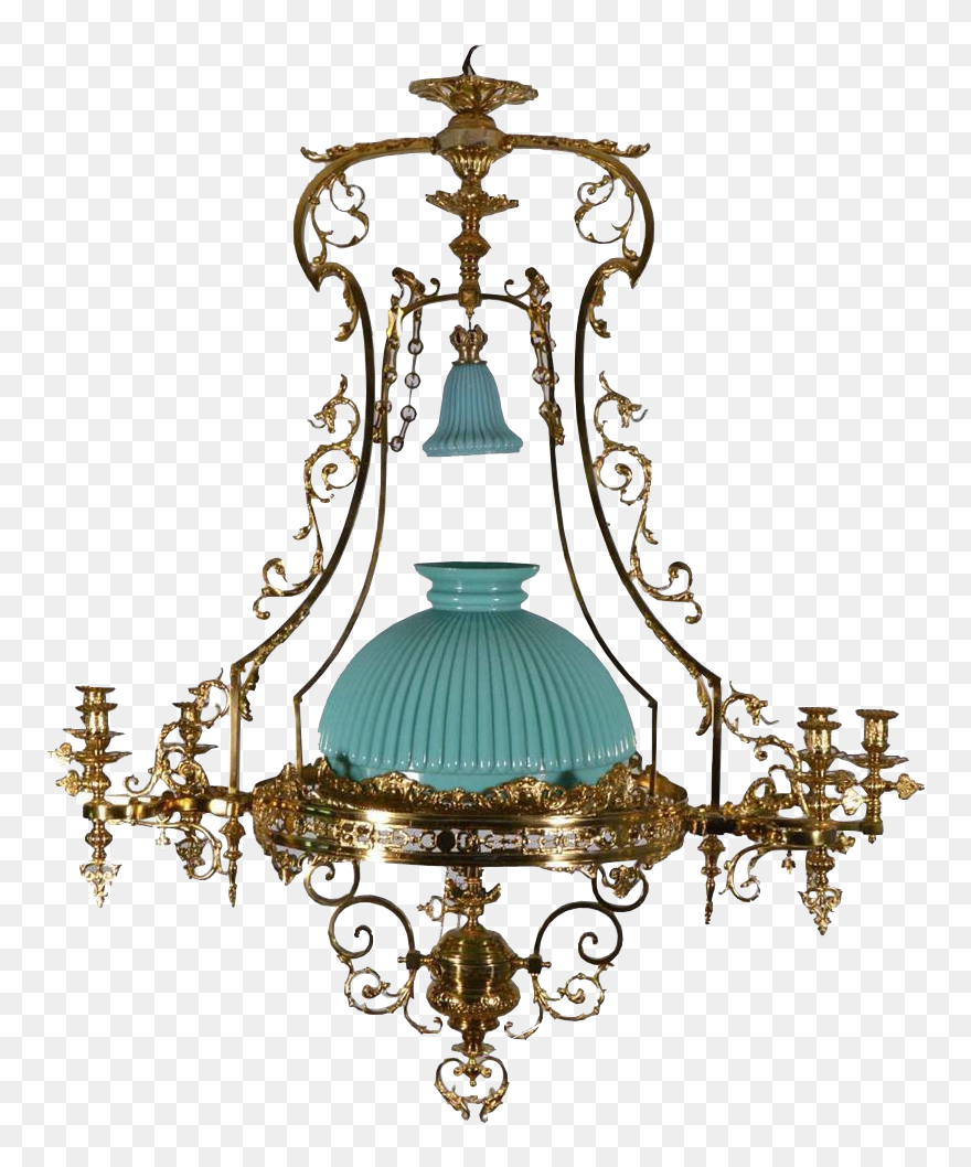 French Chandelier Png - Lustre Vintage Png Clipart