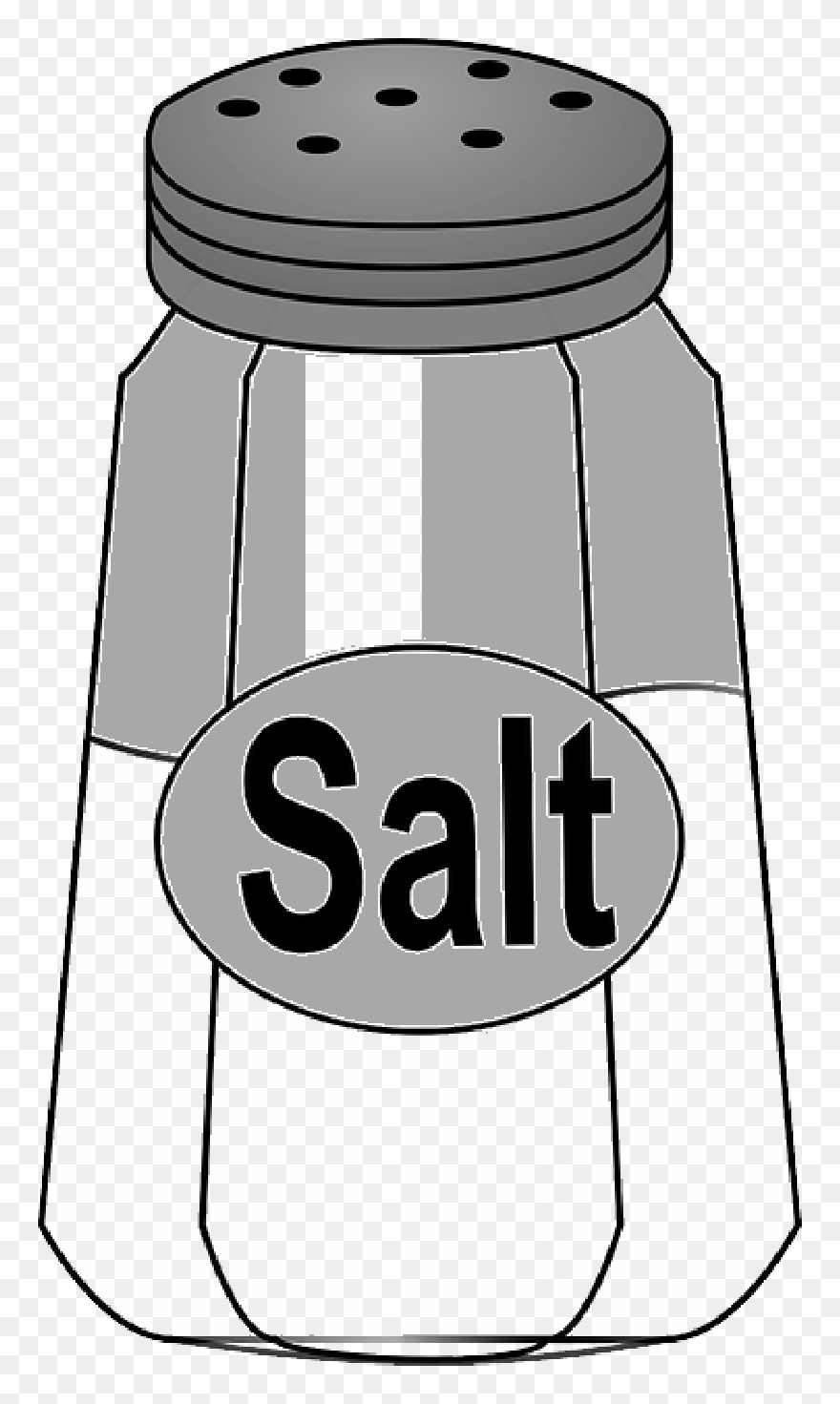 Pepper Shaker Pepper Clipart , Png Download - Clip Art Salt Shaker Transparent Png