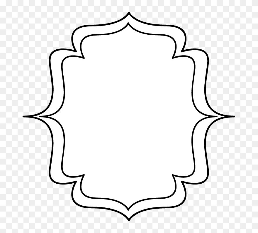 Clipart Black Frames - Png Download