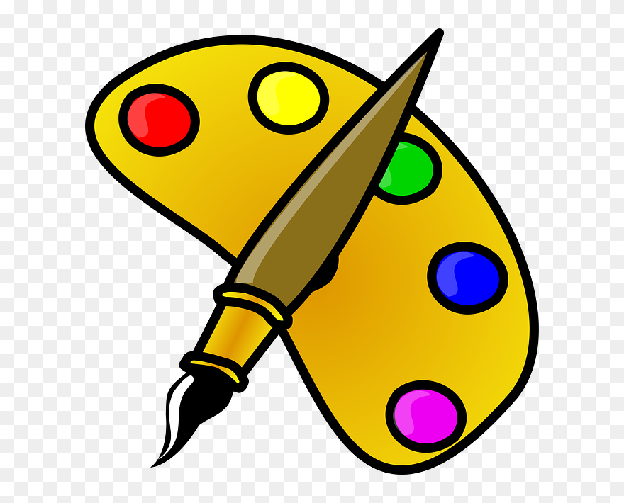 Featured Artists Art By - Paint Clipart - Png Download